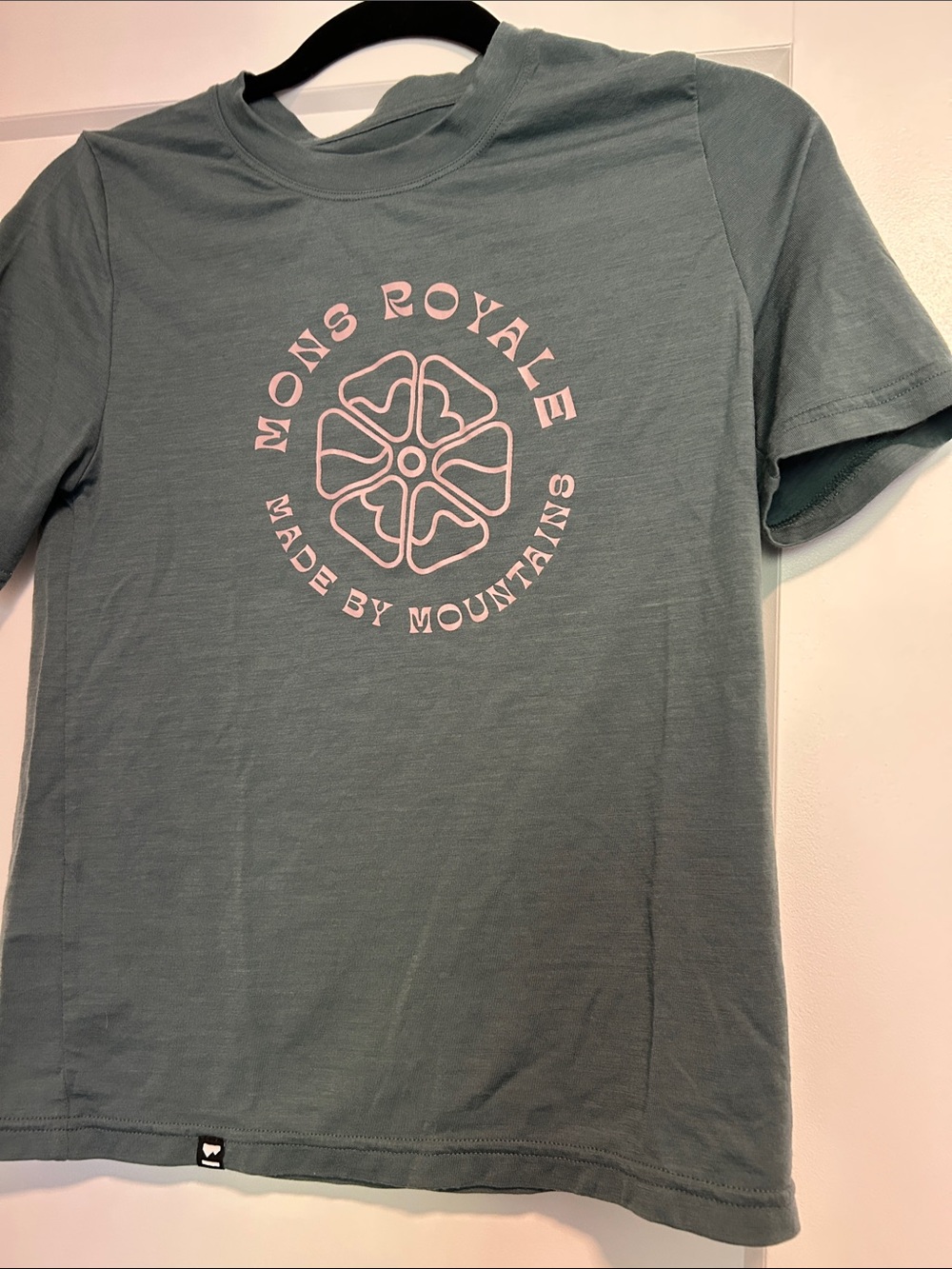 Mons Royale Icon Merino Air-Con T-Shirt Green women's xs
